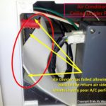 RV Air Conditioner Air Divider Failure